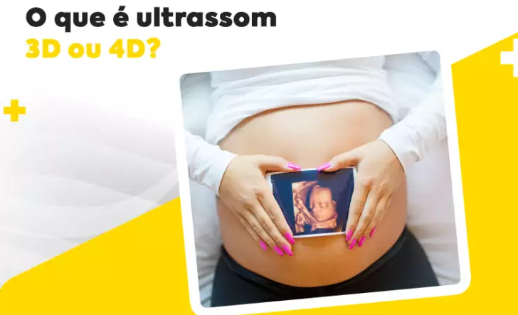 O que é o ultrassom 3D ou 4D?