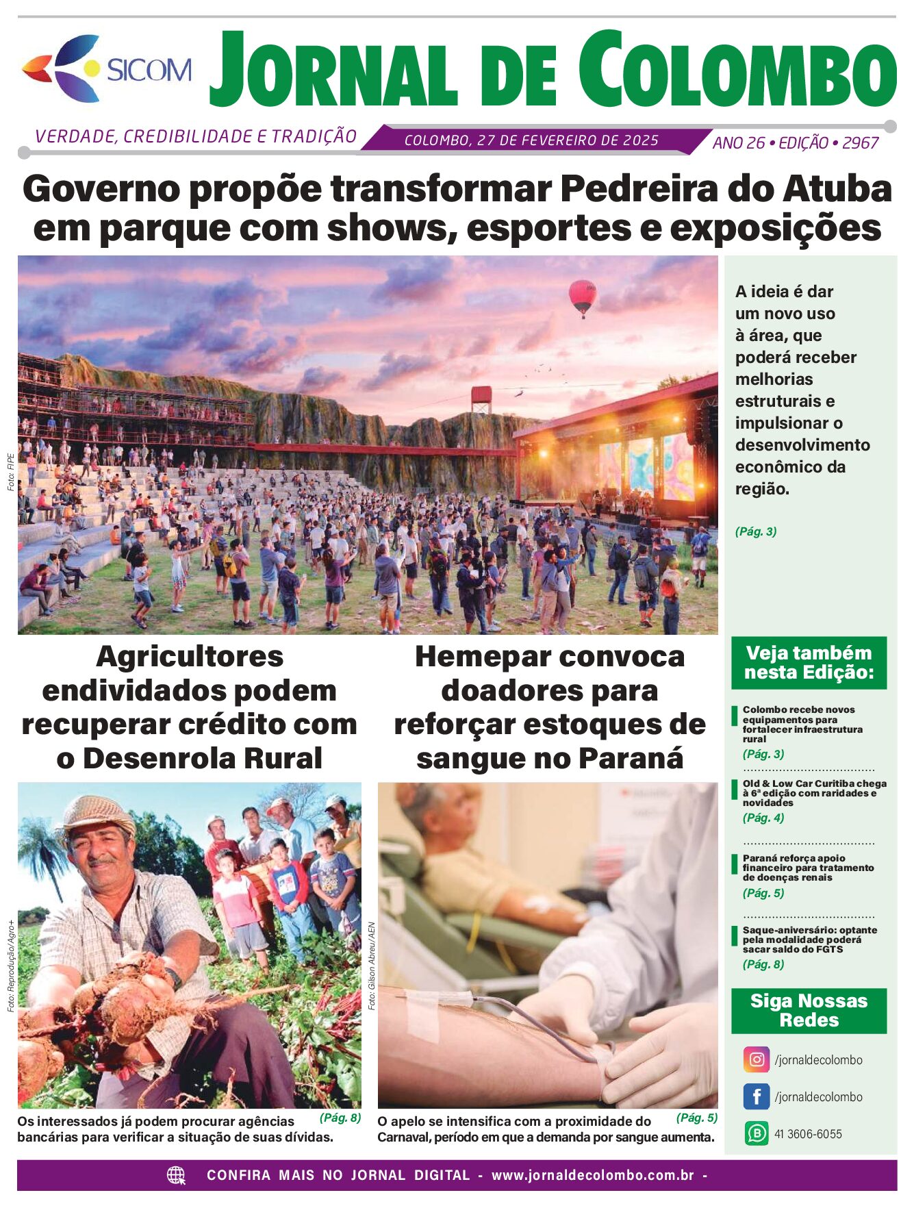 EDIÇÃO 2967 – 28 DE FEVEREIRO DE 2025
